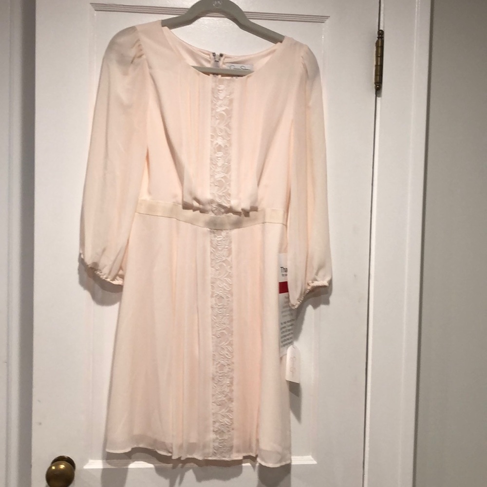 NWT Jessica Simpson soft pink dress